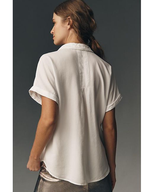 Cloth & Stone Gray Breezy Buttondown Blouse