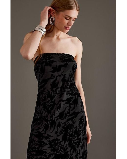 black and white embroidered dress Dalista Embroidered Dress