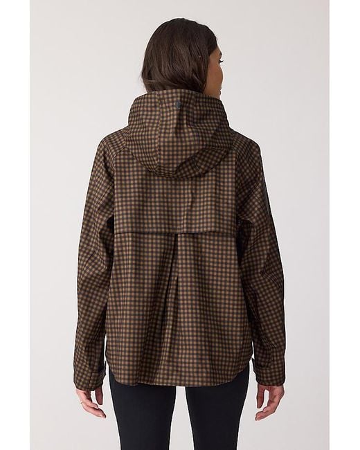 Sweaty Betty Brown Motion Waterproof Parka