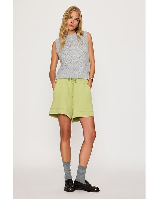 Varley Yellow Atrium High-Rise Shorts