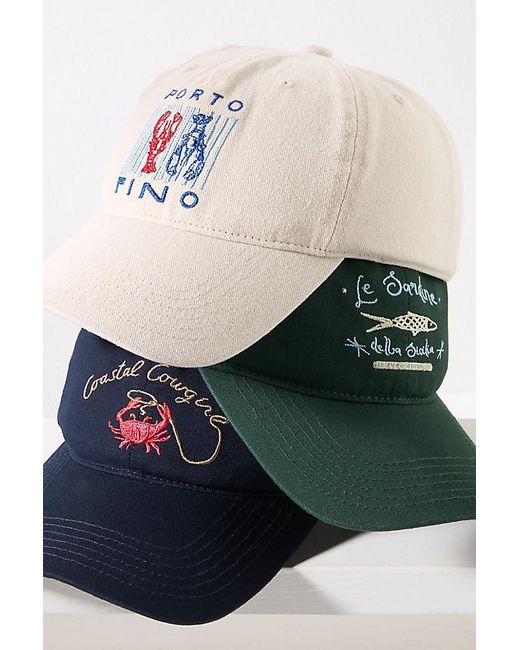 By Anthropologie Multicolor Summer Icon Baseball Cap