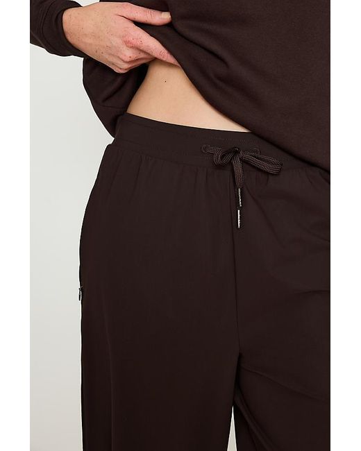 Anthropologie Blue Sweaty Betty Explorer Wide Leg Trousers