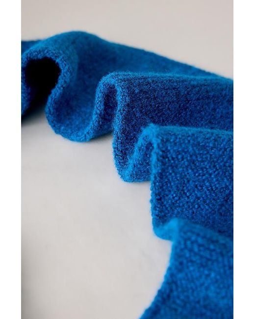 By Anthropologie Blue Skinny Neckerchief