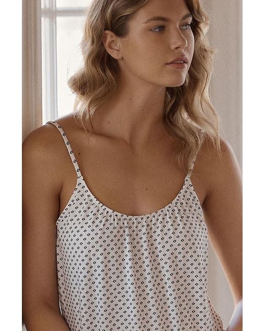 Eberjey Brown Gisele Printed Shorts Pyjama Set