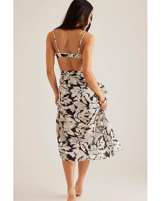 Peony Natural Staple Sarong