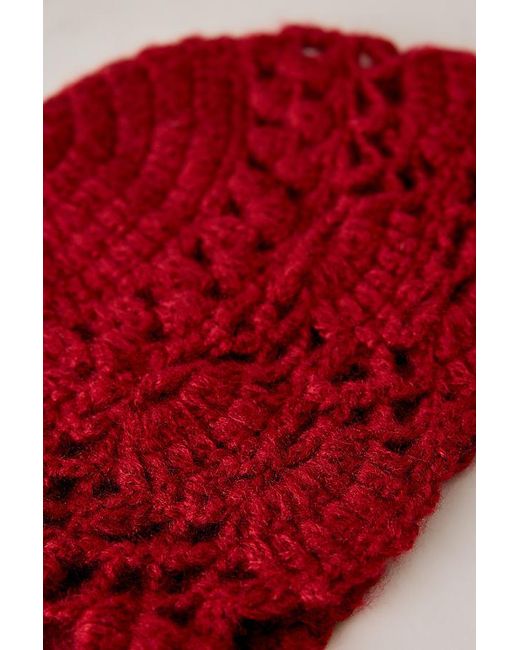 By Anthropologie Brown Knitted Skull Cap