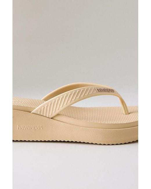 Havaianas Natural High Platform Flip Flops