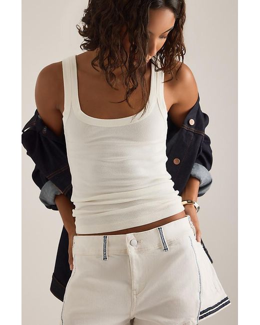 Pilcro Green Track Race Shorts