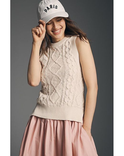 By Anthropologie Gray Twofer Sleeveless Poplin Midi Dress