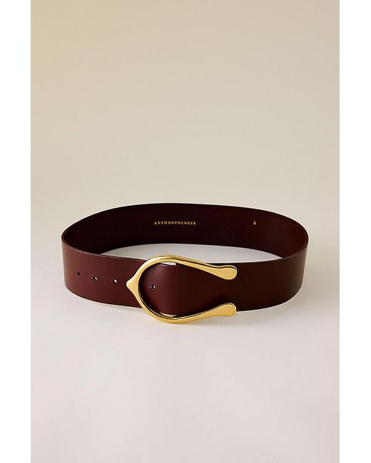 By Anthropologie Brown Western Spur Waist Belt