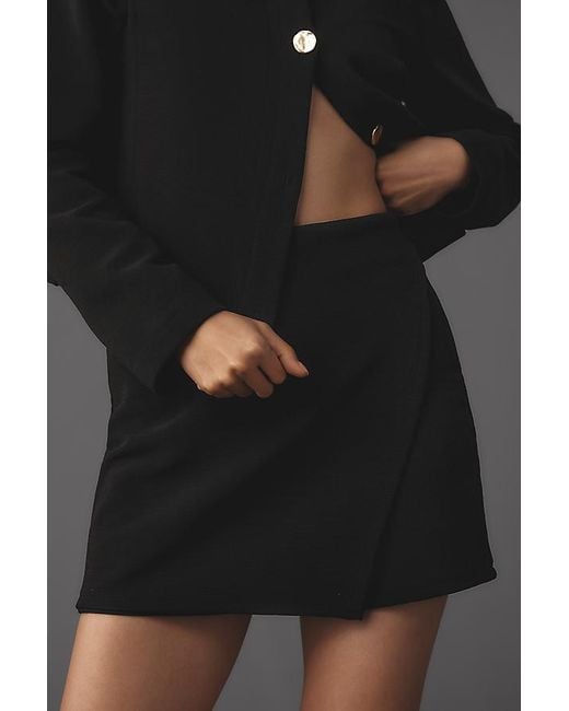 Maeve Black Lady Micro Suit Skort