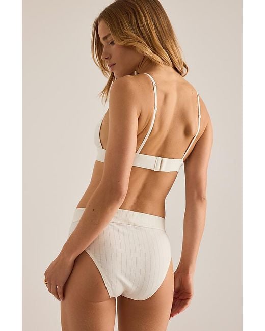 Calvin Klein Green Lightly Lined Triangle Bralette