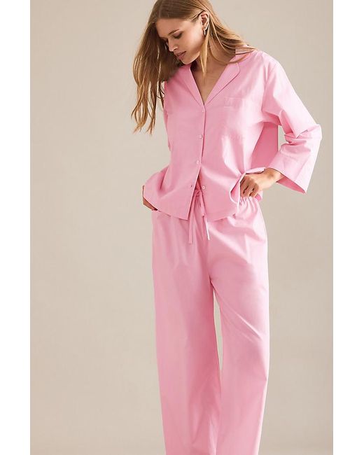 HONNA Pink Relaxed Long Pyjama Set