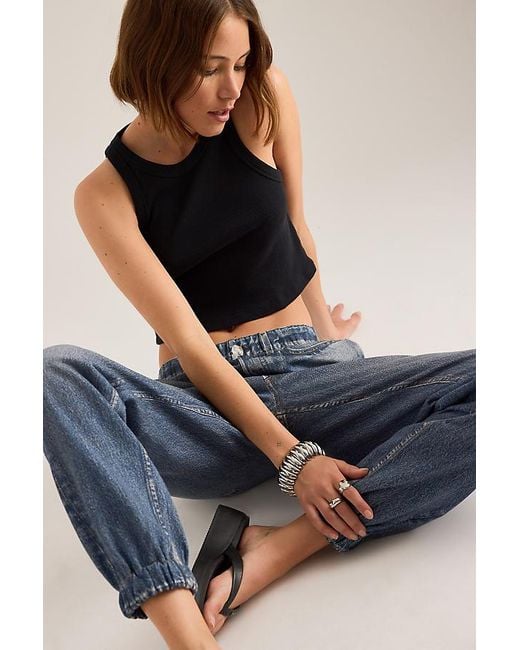 Rag & Bone Blue Miramar Terry Joggers