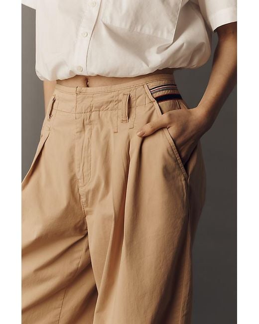 Maeve Brown Dockside Wide-Leg Trousers By