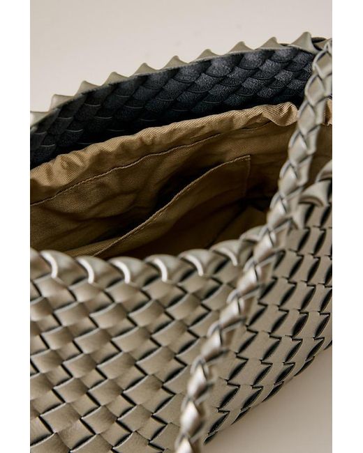 By Anthropologie Natural Calla Woven Shoulder Bag