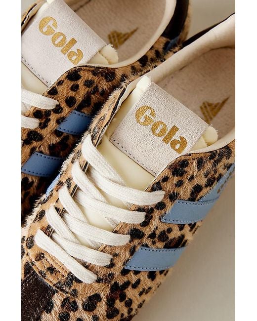 Gola Brown X Anthropologie Elan Leopard Trainers