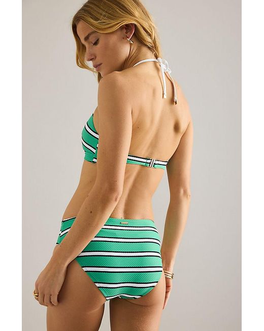 Sea Level Green Voyage Mid-Rise Bikini Bottoms