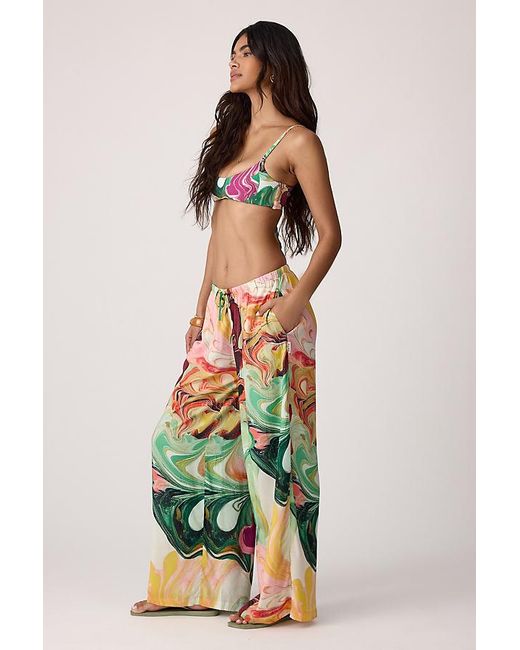 Sea Level Green Abyss Surf Trousers