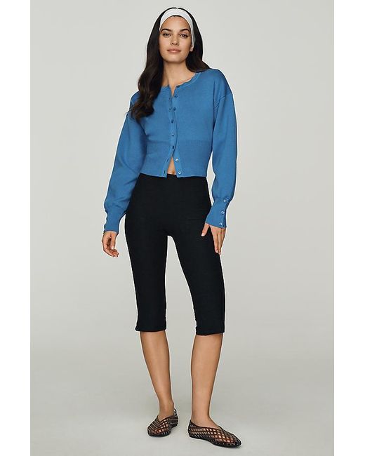 Daily Practice Blue Everyday Crew-Neck Cardigan