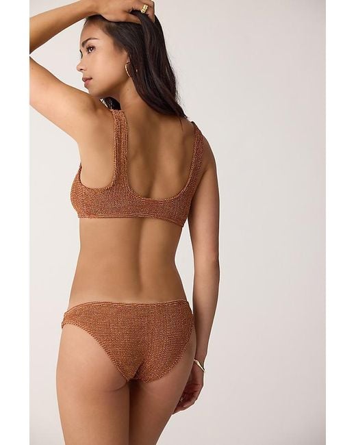 Bondeye Brown Maven Scoop Bikini Top