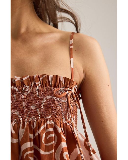 Damson Madder Red Lilo Mini Dress