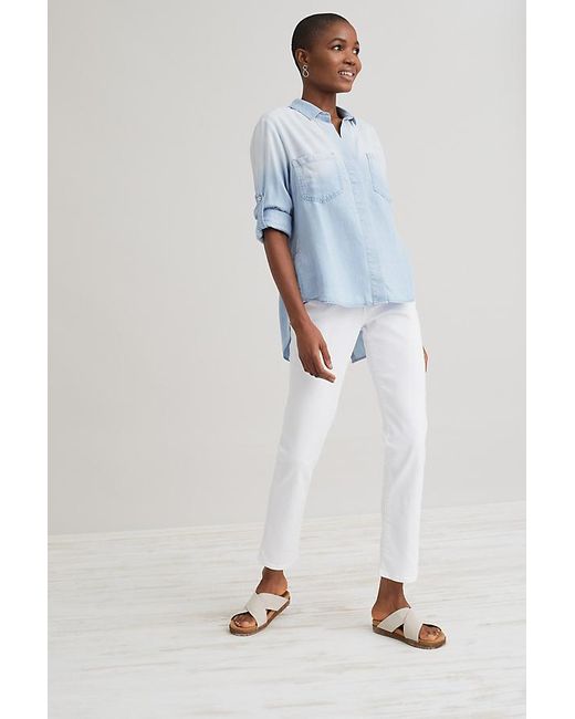 Bella Dahl Ombre Chambray Shirt in Blue Lyst UK