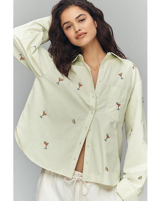 Maeve Green The Shrunken Bennet Buttondown Shirt By