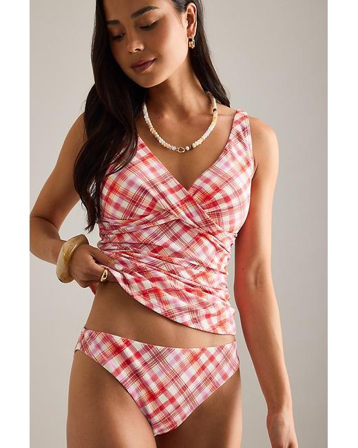 Sea Level Red Somerset Cheeky Bikini Bottoms