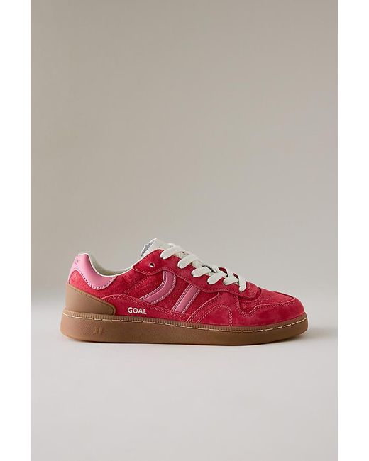 Coolway Red Goal Suede Trainers