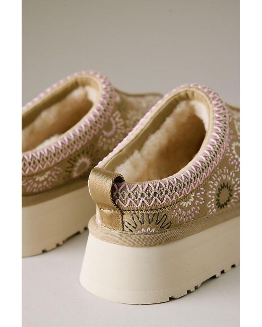 Ugg Natural Tazz Sun Stitch Slippers