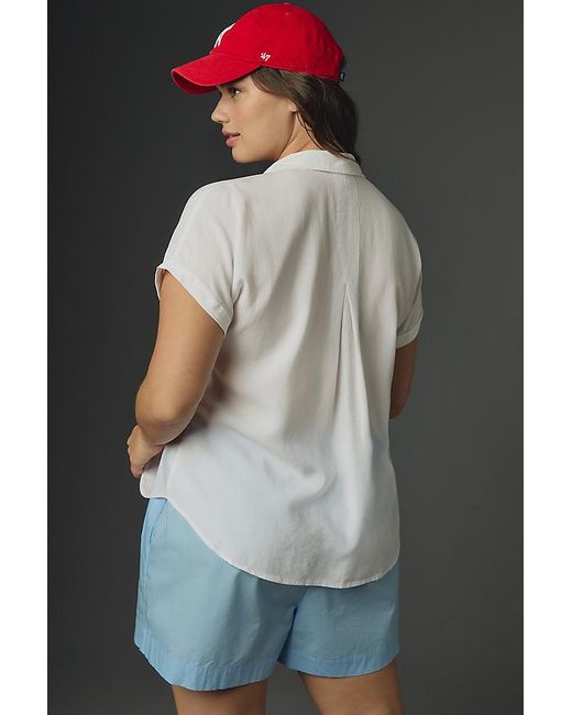 Cloth & Stone Gray Breezy Buttondown Blouse