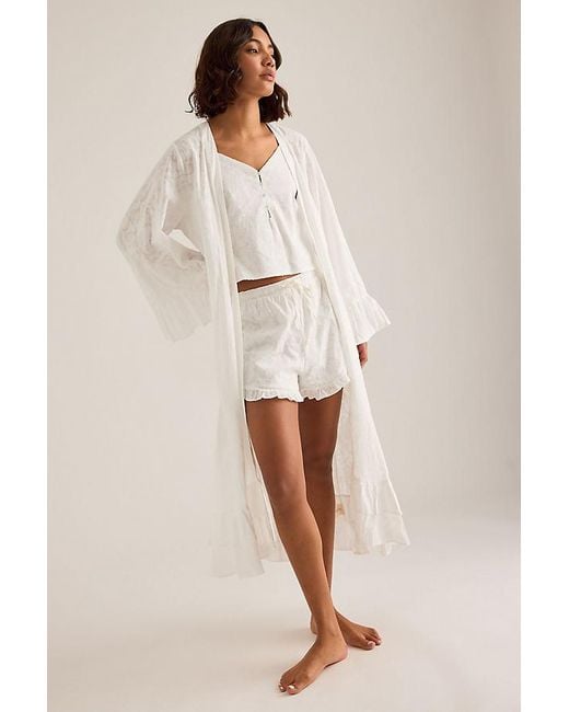 Meeka Natural Isabella Bridal Robe