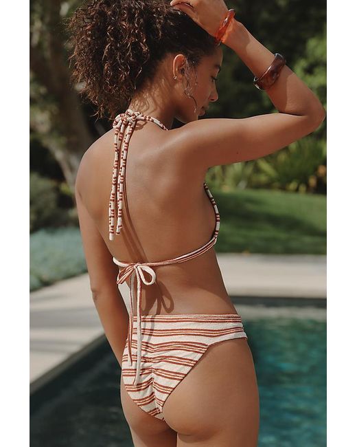 Montce Green Euro Bow Bikini Top