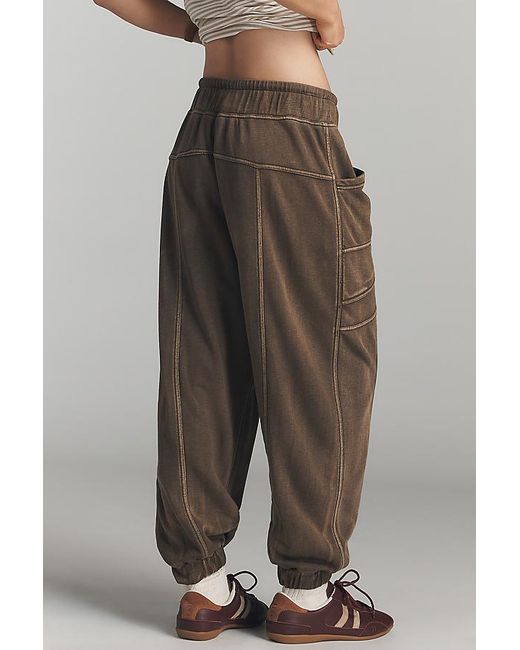 Daily Practice Brown Easy Going Trousers