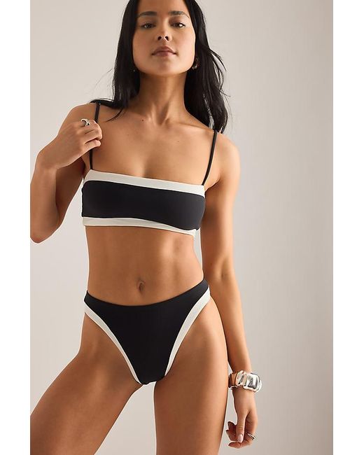 Bondeye Black Fosca Reversible Bikini Top