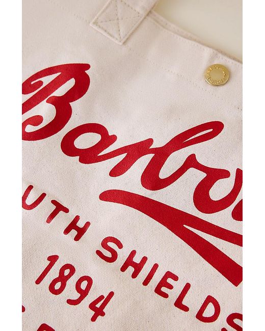 Barbour Natural Script Tote Bag
