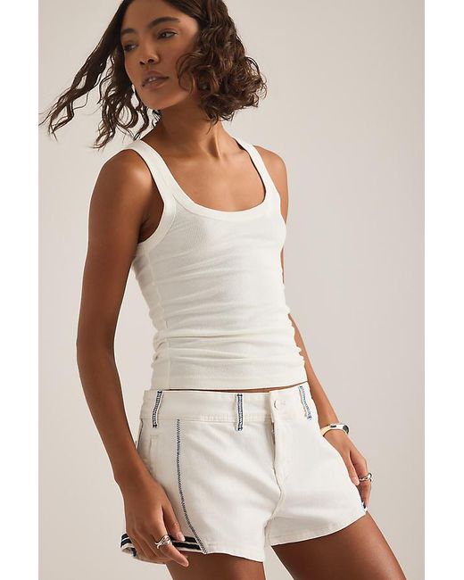 Pilcro Green Track Race Shorts