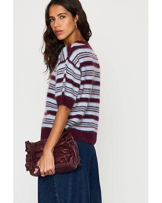 ALIGNE Blue Helen Brushed Wool Knitted Top