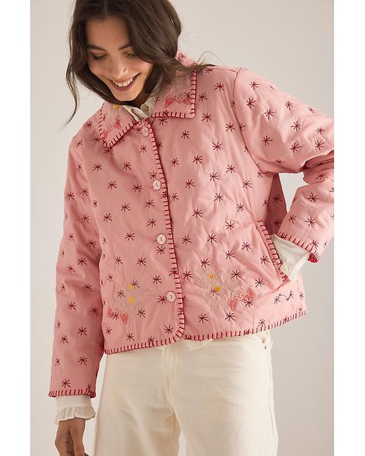 Helmstedt Pink Ava Embroidered Jacket