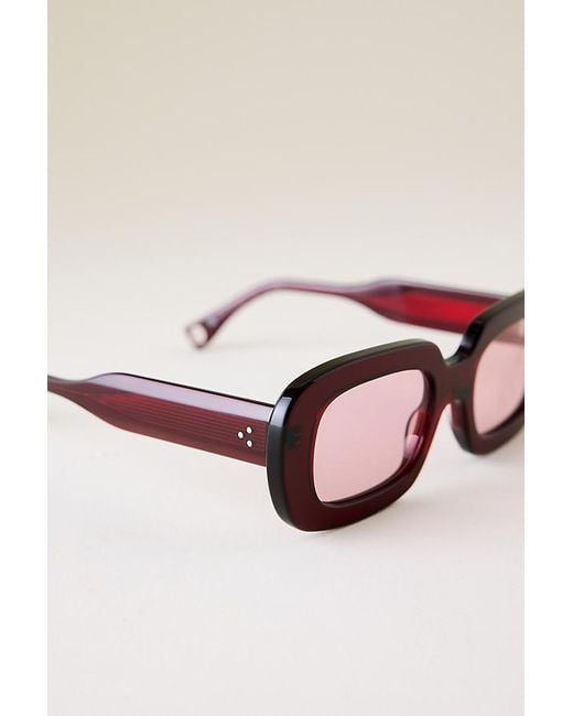 Jimmy Fairly Black Ily Rectangle Sunglasses