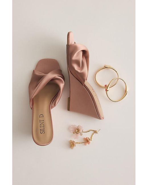 Silent D Natural Katia Wedge Heels