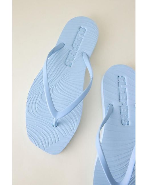 Sleeper Blue Tapered Flip Flops