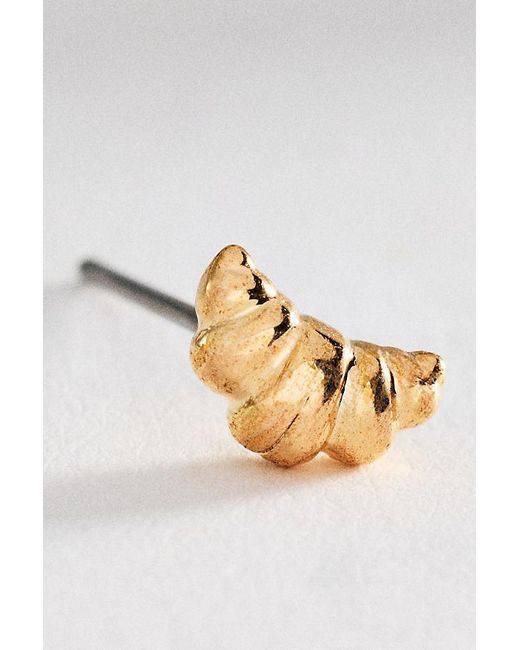 By Anthropologie Metallic Icon Stud Earrings