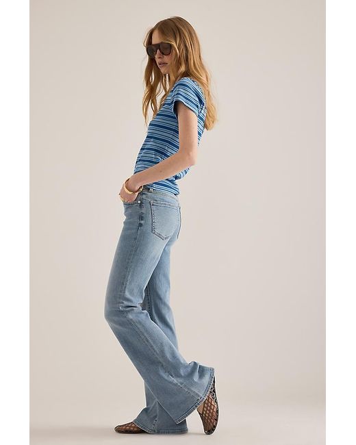 Pistola Blue Kinsley Mid-Rise Flare Jeans