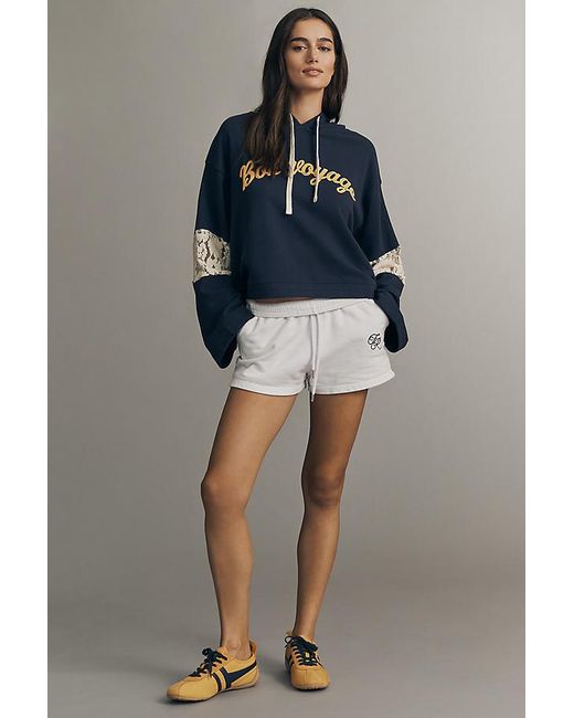 Daily Practice Blue High Bar Hoodie