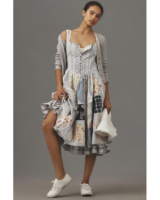 the ultimate muse pearl trim midi dress Timeless Muse Pearl Trim Mini Dress - White