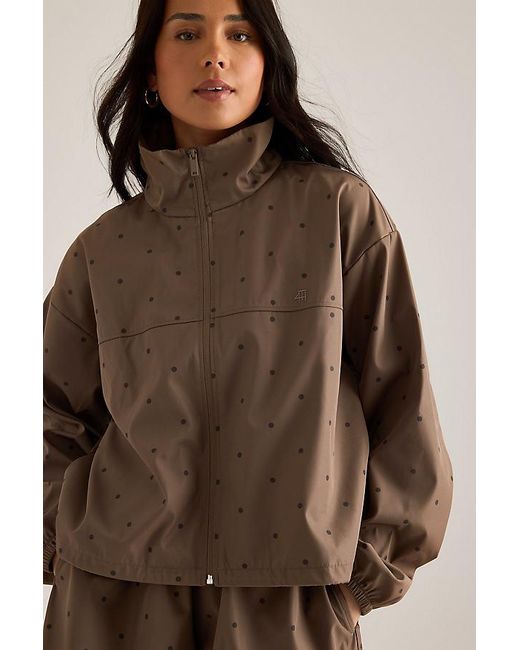 4th & Reckless Brown Haven Polka Dot Jacket