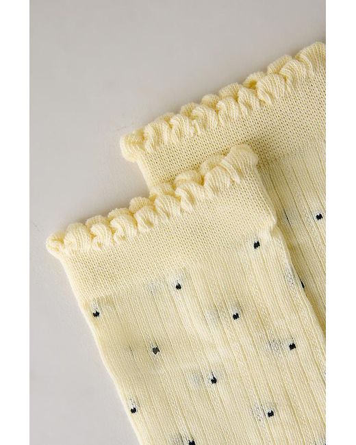 Casa Clara Natural Martinique Polka Dot Socks