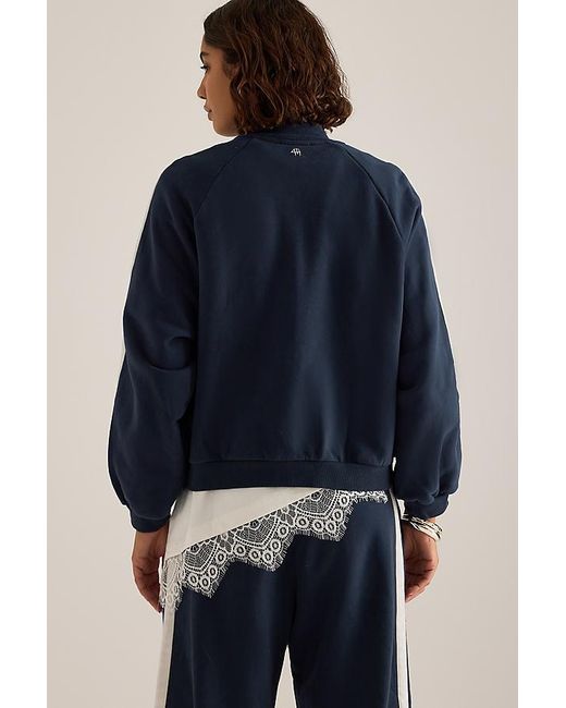 4th & Reckless Blue Taylor Bomber Jacket